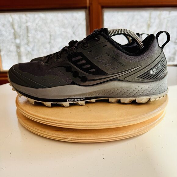 Saucony Peregrine 10 GTX Invisible Fit Off-road Running Shoes Women’s 7 Gore-tex - Picture 1 of 7